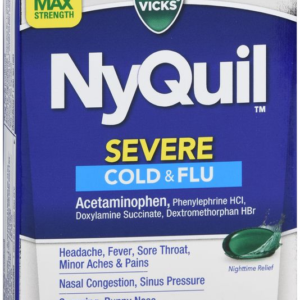 Nyquil Severe Cold & Flu Liquicaps - 24CT