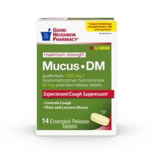 GNP Mucus ER Guaifenesin 1200 mg tablets - 14/pk