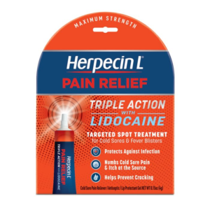 Herpecin L with Lidicaine Gel 0.15 oz