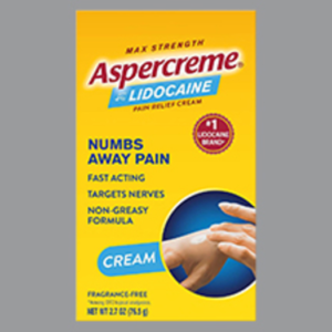 Aspercreme w/ Lidocaine 4% Max Strength Cream - 2.7oz