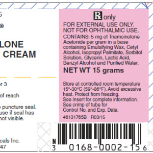 Triamcinolone Acetonide 0.5% Cream - 15 gm