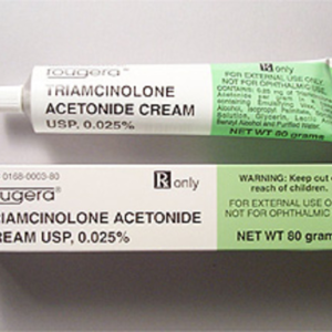 Triamcinolone Acetonide 0.025% Cream - 80 Gm