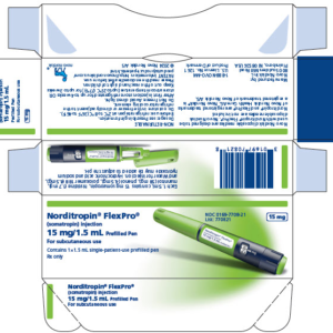 Norditropin FlexPro 15 mg/1.5 ml Prefilled Pen (Refrigerated)