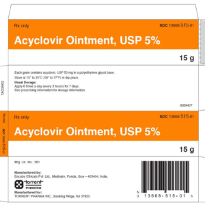 Acyclovir 5% Ointment WH 15gm
