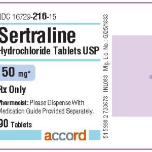 Sertraline 50 mg tablets -  90/btl