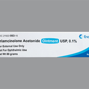 Triamcinolone Acetonide 0.1% Ointment - 80gm tube