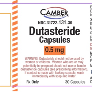 Dutasteride 0.5 mg capsules - 30/btl