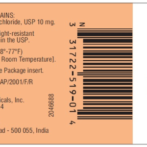 Hydralazine 10mg tabs - 100/btl