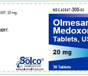Olmesartan 20 mg tablets - 30/ct