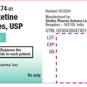 Atomoxetine 25 mg capsules - 30/ btl