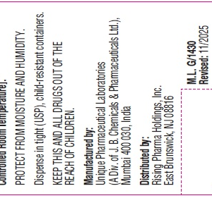 Glipizide 2.5 mg ER tablets - 30/ btl