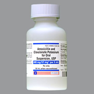 Amoxicillin/Clav. 400mg/57mg Susp. - 50ml btl