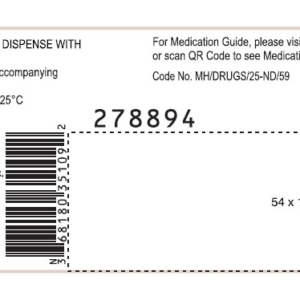 Sertraline 25 mg tablets - 30 ct