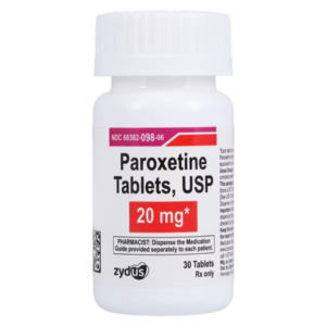 Paroxetine 20 mg Tablets - 30/Btl