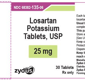 Losartan Potassium 25 mg tablets - 30/btl