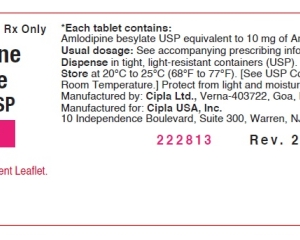 Amlodipine 10 mg tablets - 90/btl