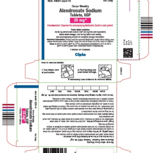 Alendronate Sodium 35 mg Tablets - 4/box