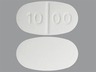 Metformin Hydrochloride 1000 mg tablets - 1000ct