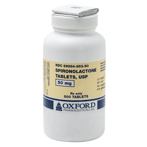 Spironolactone 50 mg tablets - 500/btl
