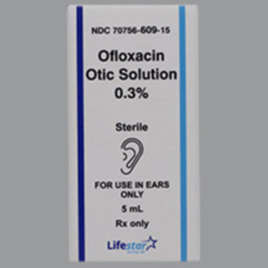 Ofloxacin Otic Solution 0.3% - 5 ml