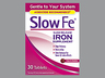 Slow FE Iron tablet 30 ct