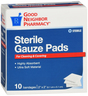 GNP Gauze Pad 2x2in Sterile - 10ct