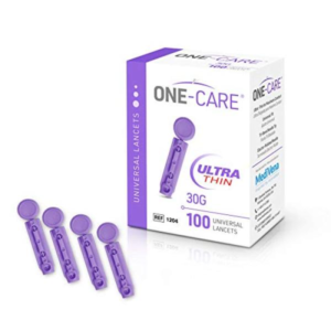 Lancet Twist Top One Care Universal 30 G Purple 100/bx