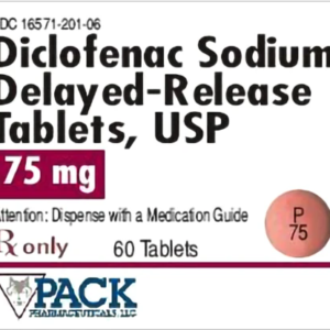 Diclofenac NA 75 mg D-R tablets - 60/ btl