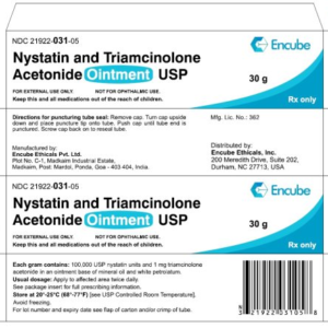 Nystatin/Triamcinolone Ointment - 30gm