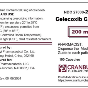 Celecoxib 200mg Capsules - 100ct