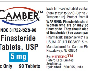 Finasteride 5 mg tabs - 90/ct