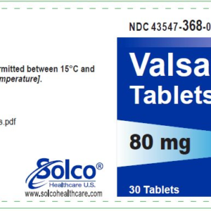 Valsartan 80 mg tablets - 90/btl