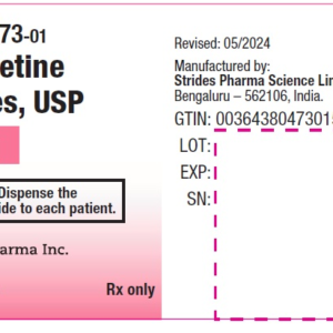 Atomoxetine 18 mg capsules - 30/btl