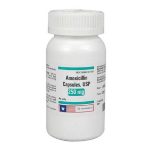 Amoxicillin 250mg Capsules - 100ct