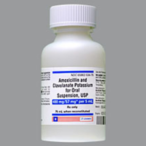 Amoxicillin/ Clavulante 400 mg/57 mg Susp. - 75 mL