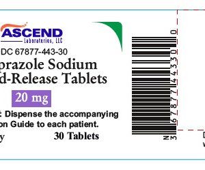 Rabeprazole 20 mg DR tablets - 30/ btl