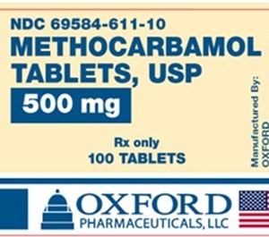 Methocarbamol 500 mg tablets - 100/btl