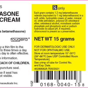 Betamethasone Valeate 0.1% Cream - 15 GM