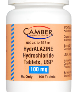 Hydralazine 100 mg tablets - 100/btl