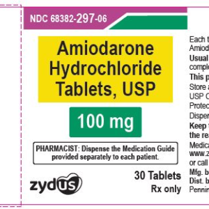 Amiodarone 100 mg tablets - 30/btl