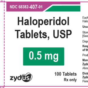 Haloperidol 0.5mg tabs - 100/btl