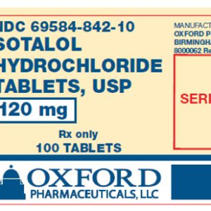 Sotalol 120 mg tab - 100/btl