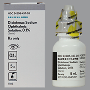 Diclofenac Sodium Ophtalmic Solution 5mL - 0.1%