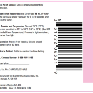 Famotidine for Oral Suspension 40mg/5ml - 50ml (when reconstituted)