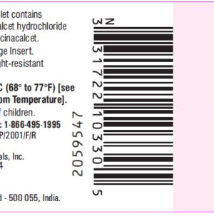 Cinacalcet 30 mg tablets - 30/btl