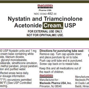 Nystatin & Triamcinolone cream 30 gm