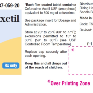 Cefuroxime 500 mg tab - 20/btl