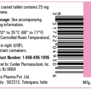 Eplerenone 25 mg tablets - 30/btl