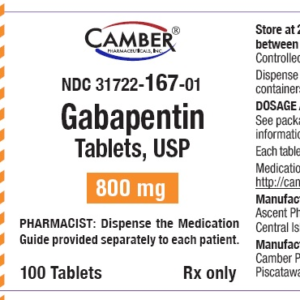 Gabapentin 800mg Tablets - 100ct