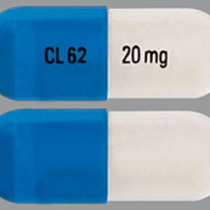 Ziprasidone 20 mg capsule - 60/btl